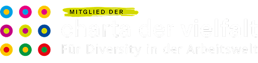 Mitgliedslogo "Charter der Vielfalt – Für Diversität in der Arbeitswelt"