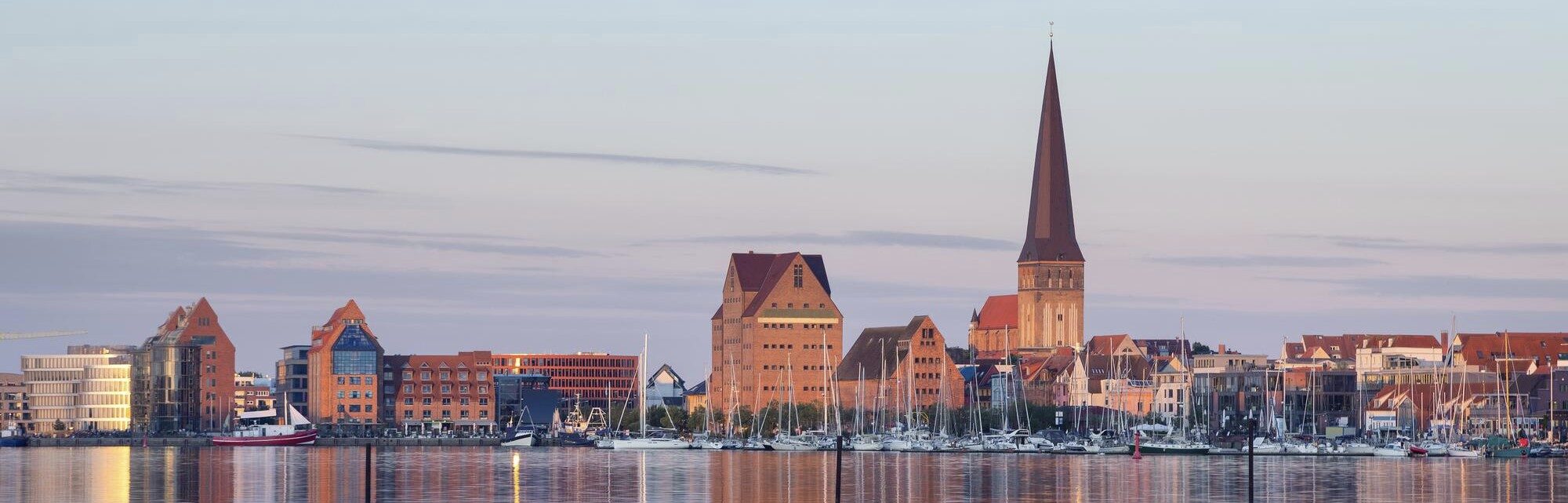 Skyline von Rostock