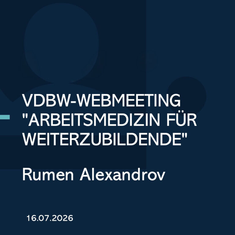VDBW-Webmeeting 
