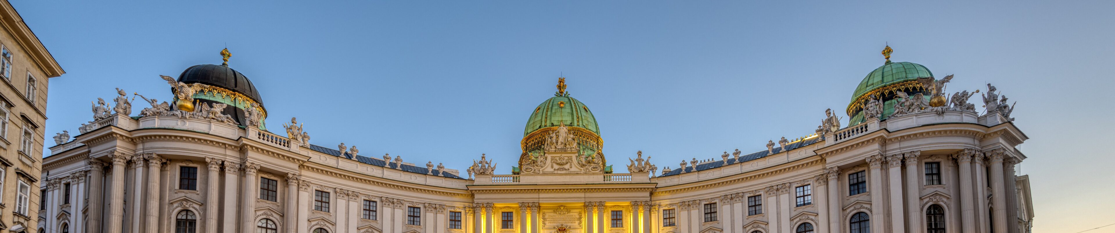 Hofburg Palast in Wien.