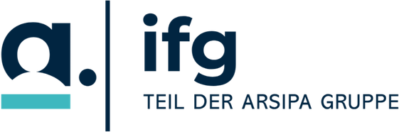 ifg Logo Teil der Arsipa Gruppe