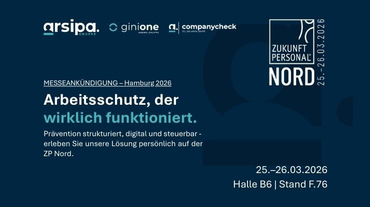 Arsipa präsentiert digitale Präventionslösungen auf der Zukunft Personal Nord 2026