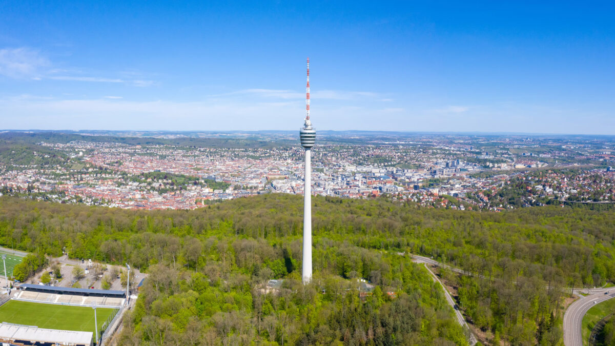 Stadtbild von Stuttgart.